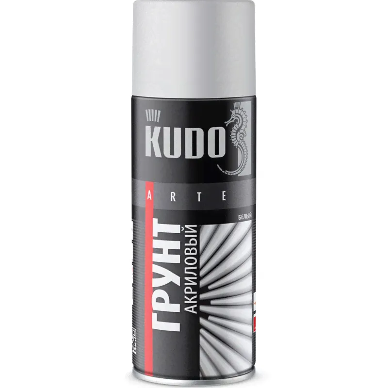 Грунт KUDO акриловый белый (520мл)