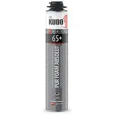 Пена монтажная профессиональная KUDO ABSOLUT PROFF 65+, летняя, 1000 мл