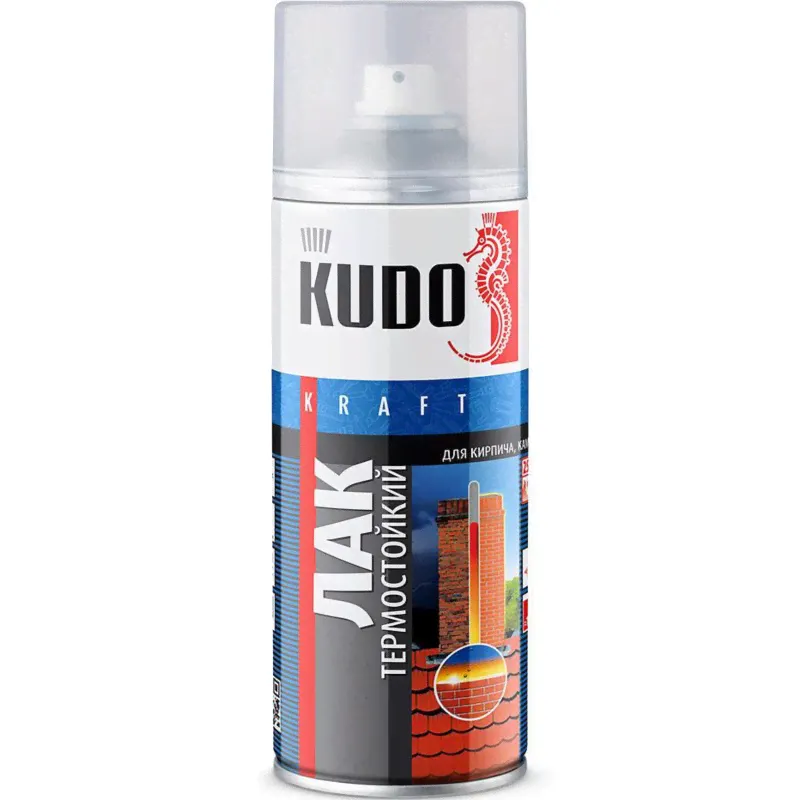 Лак KUDO термостойкий (520мл)-0