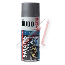 Краска для дисков алюминиевая 520мл KUDO
