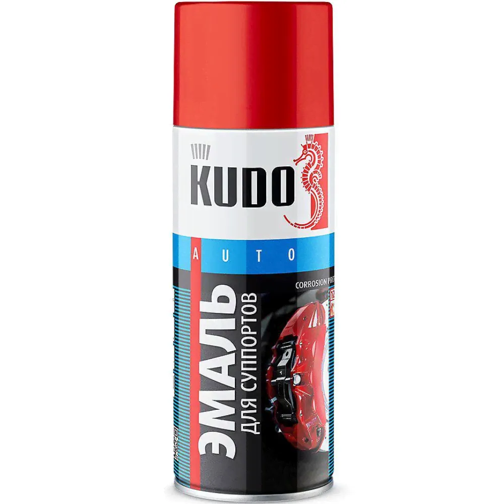 Эмаль для суппортов красная Kudo KU-5211-0